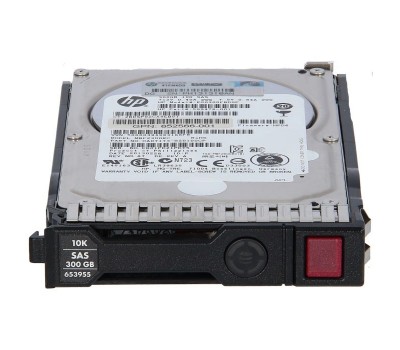 Жесткий диск HPE 300GB SFF SAS HDD (для Gen 8/9) (653955-001B)