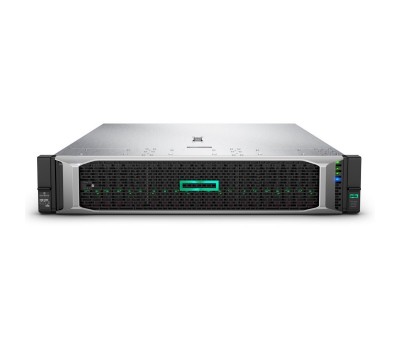 Сервер HPE Proliant DL380 Gen10/ 2x Xeon Gold 5118/ 64GB/ P408i-aFBWC(2Gb/ RAID 0/1/10/5/50/6/60)/ noHDD(8/24+6up) SFF/ DVD-RW/ iLOadv/ 6HP Fans/ 4x 1GbEth/ 2x10/25Gb SFP/ EasyRK+CMA/ 2x 800W (826566-B21)