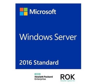 Брошюра с диском HPE MS Windows Server 2016 (16 ядер) Std ROK En (871148-B21)