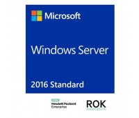 Дополнительная лицензия HPE Microsoft Server 2016 Standard (16 ядер) EMEA SW (871157-A21)