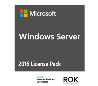 Клиентская лицензия HPE Microsoft Server 2016 5-CAL (5 пользователей) Remote Desktop Services (871232-A21)