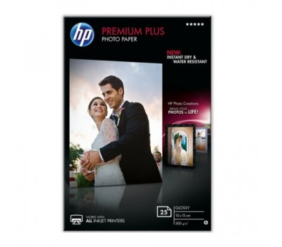 Бумага HP глянцевая высшего качества фото 300 гр/ м2 – 10х15 см - 25 листов (CR677A)