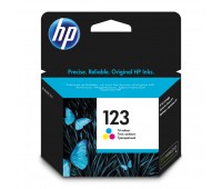 Картридж HP 123, трехцветный / 100 страниц (F6V16AE)