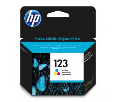 Картридж HP 123, трехцветный / 100 страниц (F6V16AE)