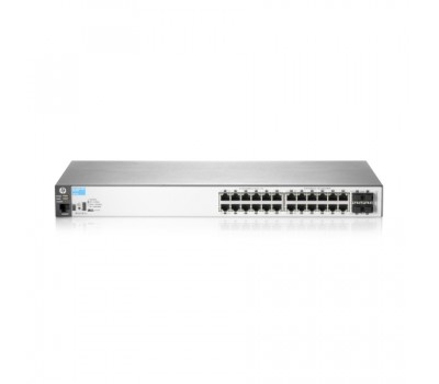 Коммутатор HP 2530-24G Switch (24 x 10/ 100/ 1000 + 4 x SFP, Managed, L2, virtual stacking, 19") (J9776A#ABB)