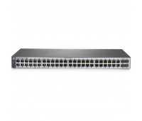 Коммутатор HP 1820-48G Switch (48 ports 10/ 100/ 1000 + 4 SFP, WEB-managed, fanless) (J9981A#ABB)