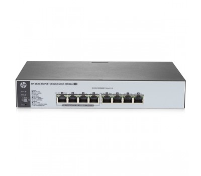 Коммутатор HP 1820-8G-PoE+ (65W) Switch (4 ports 10/ 100/ 1000 + 4 ports 10/ 100/ 1000 PoE+, WEB-managed) (J9982A#ABB)