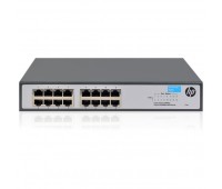 Коммутатор HP 1420-16G Switch (16 ports 10/100/1000, unmanaged, fanless, 19") (JH016A#ABB)