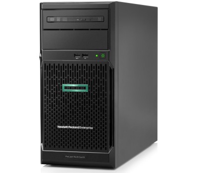 Сервер HPE ProLiant ML30 Gen10/ Xeon E-2124/ 8GB/ B140i (ZM/RAID 0/1/10/5)/ noHDD(up 4 LFF)/ noODD/ iLOstd (no port)/ 1NHP Fan/ 2x 1GbE/ 1x 350W (NHP) (P06781-425)