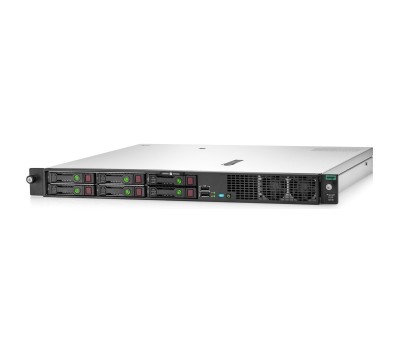 Сервер HPE ProLiant DL20 Gen10/ Xeon E-2126G/ 16GB/ S100i (ZM/RAID 0/1/10/5)/ 1TB (up 4/6 SFF)/ noODD/ iLOstd (no port)/ 2x 1GbE/ 3NHP Fans/ 1x 500W (up 2)/ FricShortRK (P06963-001)